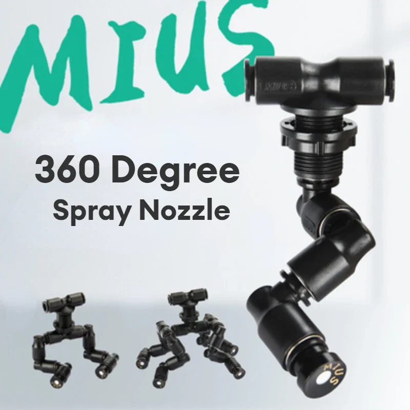 Máy phun sương xoay 360 độ, có - đánh giá và giá Misting Nozzle Reptile
