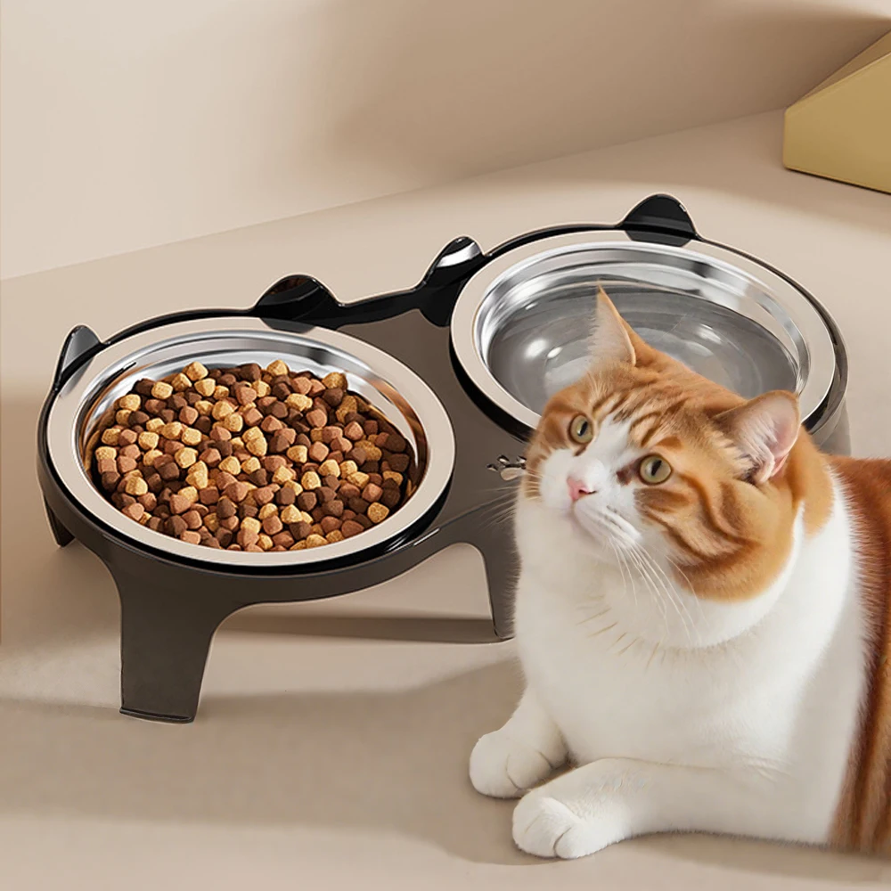 Elevated Dog Cat Bowl Feeder R - đánh giá và giá Royal Canin Food Medium